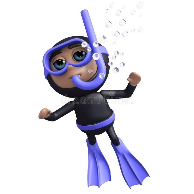 3d Diver swims upwards stock illustration. Illustration of character - 39799135 3d Diver swims upwards stock illustration. Illustration of character - 39799135
