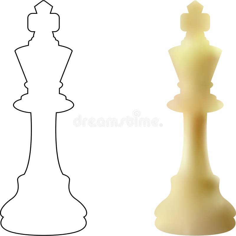 Tabuleiro de xadrez vazio desenhado à mão estilo doodle ilustração vetorial  isolada no fundo branco