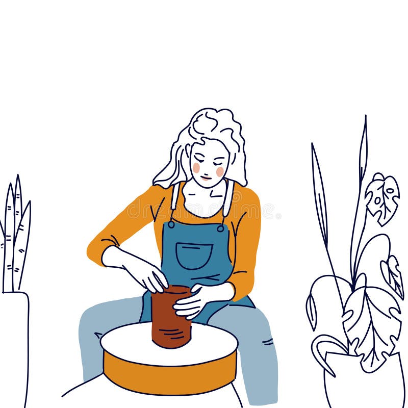 pottery making stock illustrations 476 pottery making stock illustrations vectors clipart dreamstime 476 pottery making stock illustrations