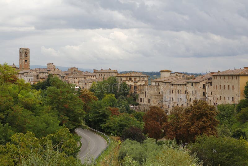 D'Elsa Di Colle Di Val, Italia Immagine Stock - Immagine di citt