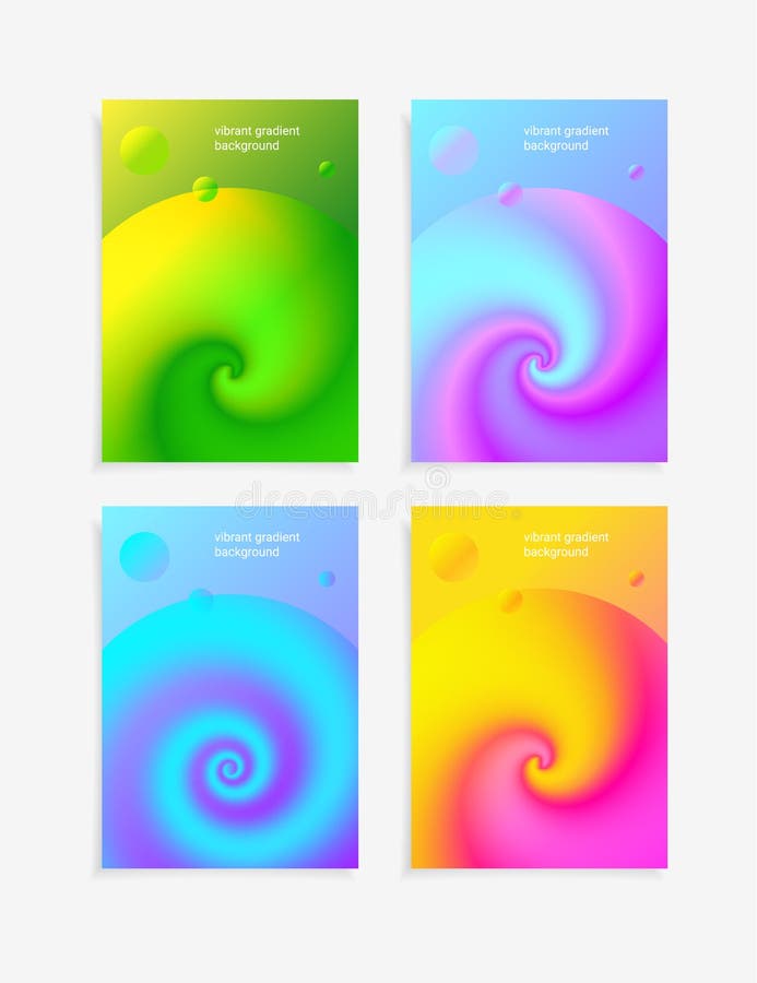 3D Fluid colorful liquid gradient background set. Modern abstract gradient shapes composition. vector illustration 3D Fluid colorful liquid gradient background set. Modern abstract gradient shapes composition. vector illustration