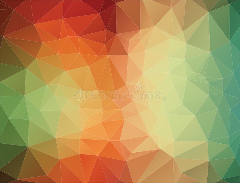 2D Abstract geometric colorful triangle background. 2D Abstract geometric colorful triangle background