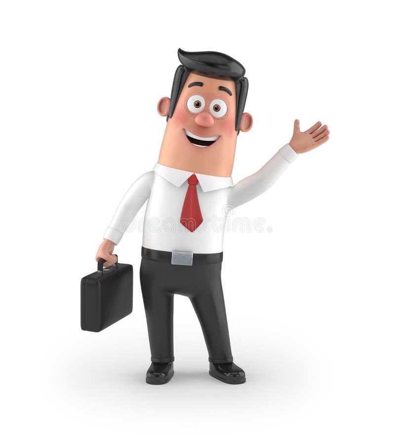3D funny cartoon manager stock illustration. Illustration of leisure - 79537537 3D funny cartoon manager stock illustration. Illustration of leisure - 79537537