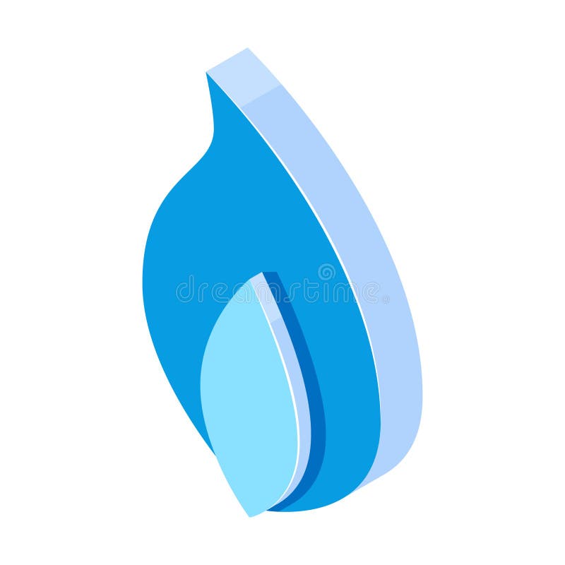 3d Gas Icon, Simple Emoji in Flat Style Stock Illustration