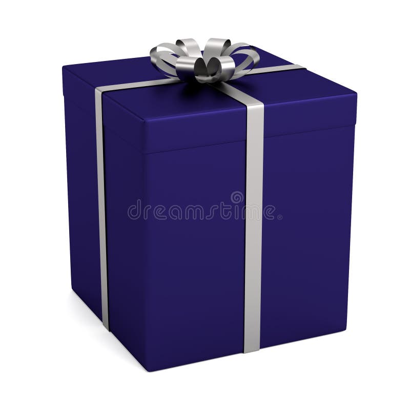 3d geef van gift terug royalty-vrije illustratie