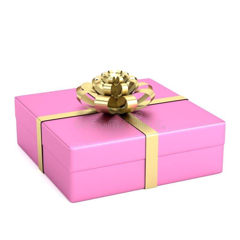 3d geef van gift terug stock illustratie