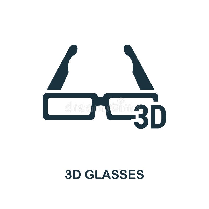 3D glazenpictogram Zwart-wit stijlontwerp van de inzameling van het bioskooppictogram UI en UX E Voor Webontwerp, ap royalty-vrije illustratie 3D glazenpictogram Zwart-wit stijlontwerp van de inzameling van het bioskooppictogram UI en UX E Voor Webontwerp, ap royalty-vrije illustratie
