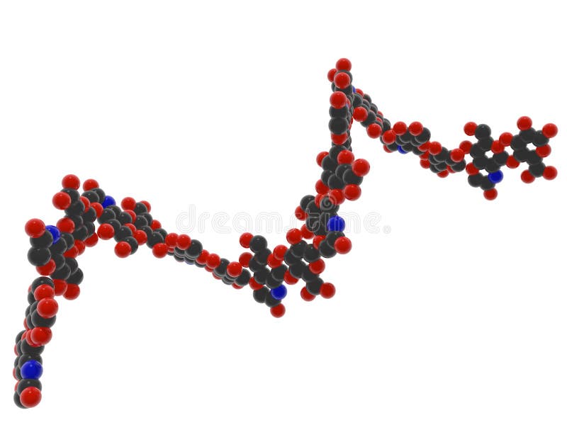 3d grafiek van molecule van hyaluronic zuur polymeer hyaluron, populaire drug voor kosmetische chirurgie, ingrediënt in de produc royalty-vrije illustratie 3d grafiek van molecule van hyaluronic zuur polymeer hyaluron, populaire drug voor kosmetische chirurgie, ingrediënt in de produc royalty-vrije illustratie