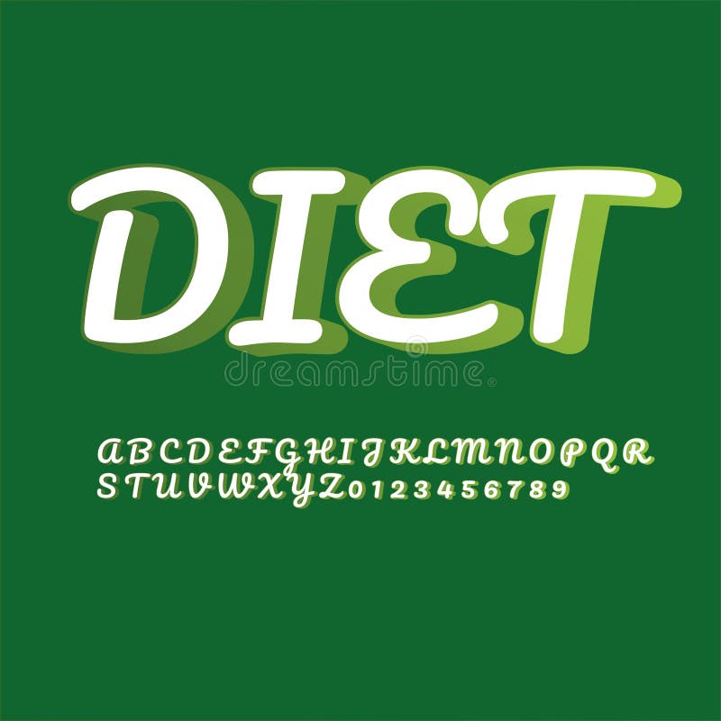Diet Chart In Font