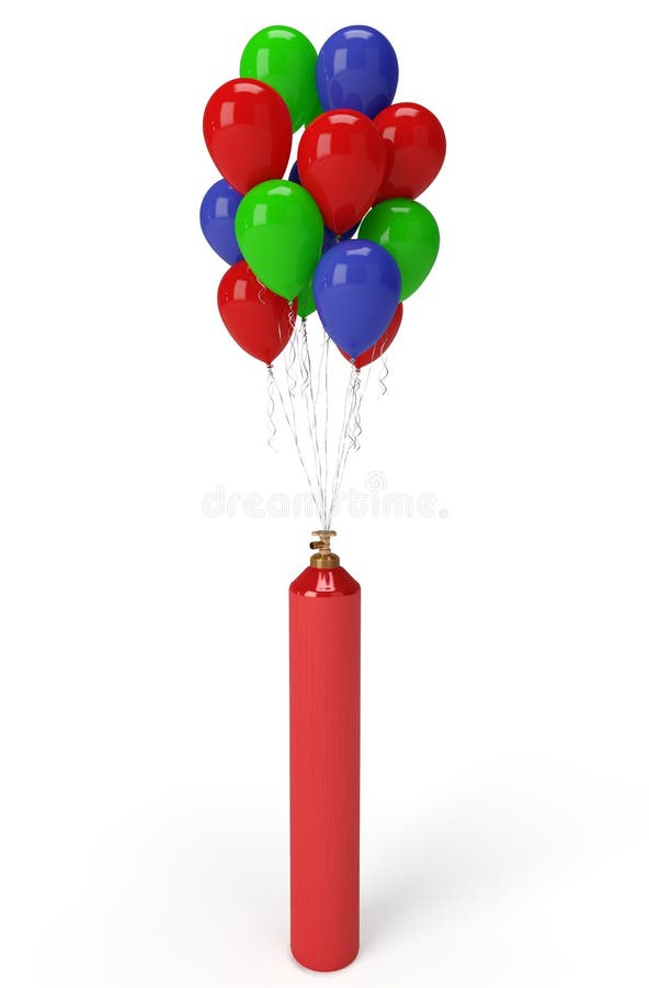 Fjord Wees Beyond 3D Helium Ballon with Helium Cylinder Stock Illustration - Illustration of  gift, liquid: 177390247