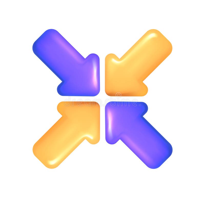 4 3d Arrows Stock Illustrations 255 4 3d Arrows Stock Illustrations