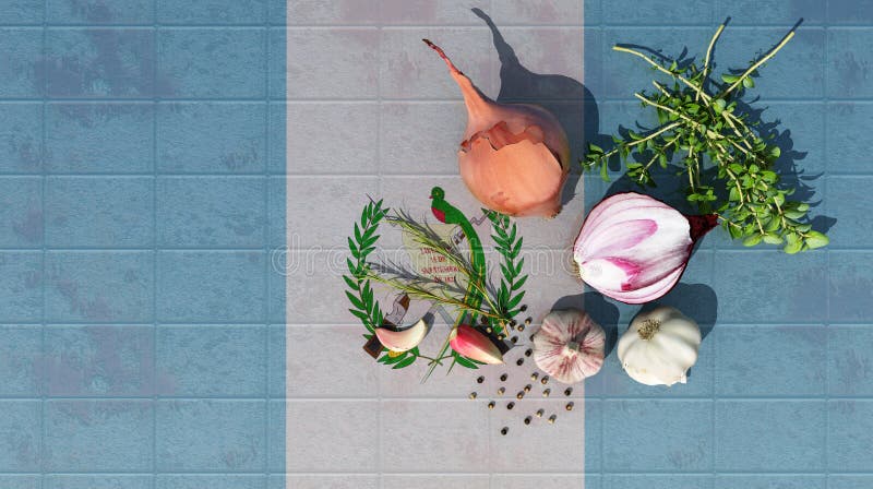 3d illustratie van de vlag vector illustratie