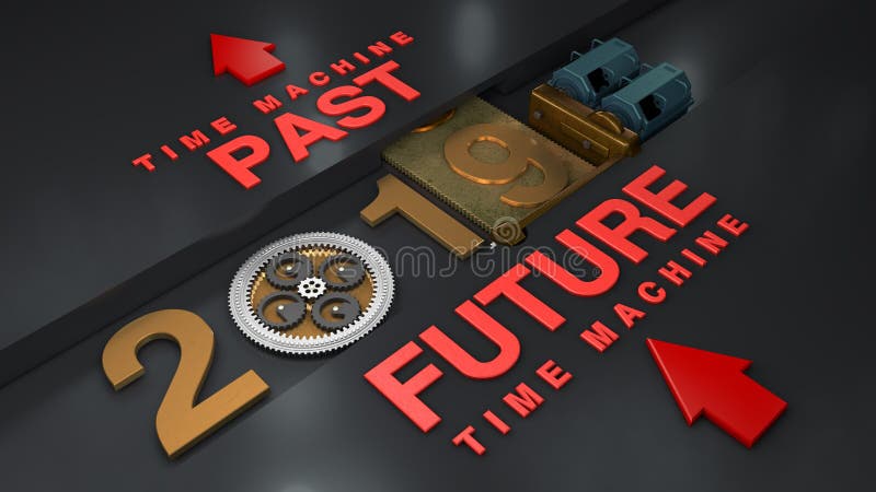 3D illustratie van een elektrische motor die het toestel met toestellen en planetarisch toestel roteert en de datum 2019 beweegt vector illustratie 3D illustratie van een elektrische motor die het toestel met toestellen en planetarisch toestel roteert en de datum 2019 beweegt vector illustratie