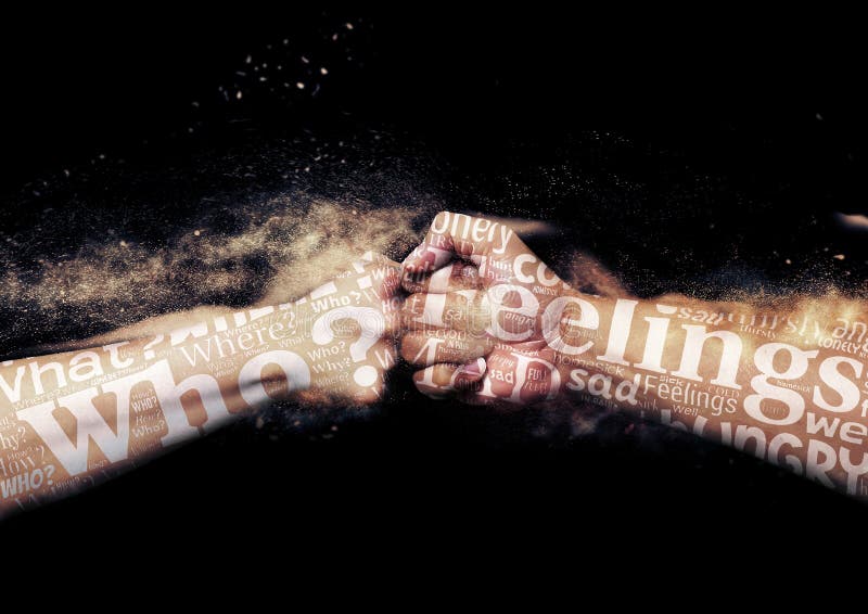 3d illustratie van eerste tot eerste botsing royalty-vrije illustratie