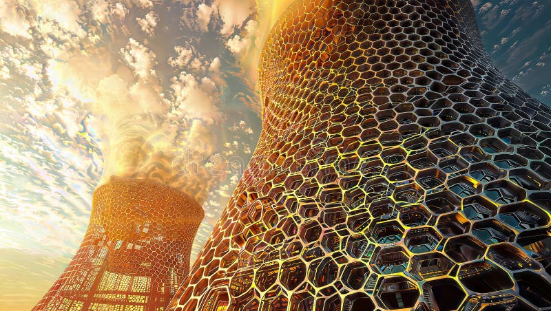 3d illustration of abstract technology concept background,digital art works. , generative ai stock illustration