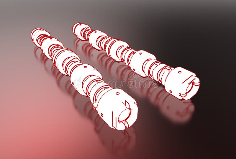 Cam Shafts Stock Illustrations 8 Cam Shafts Stock Illustrations