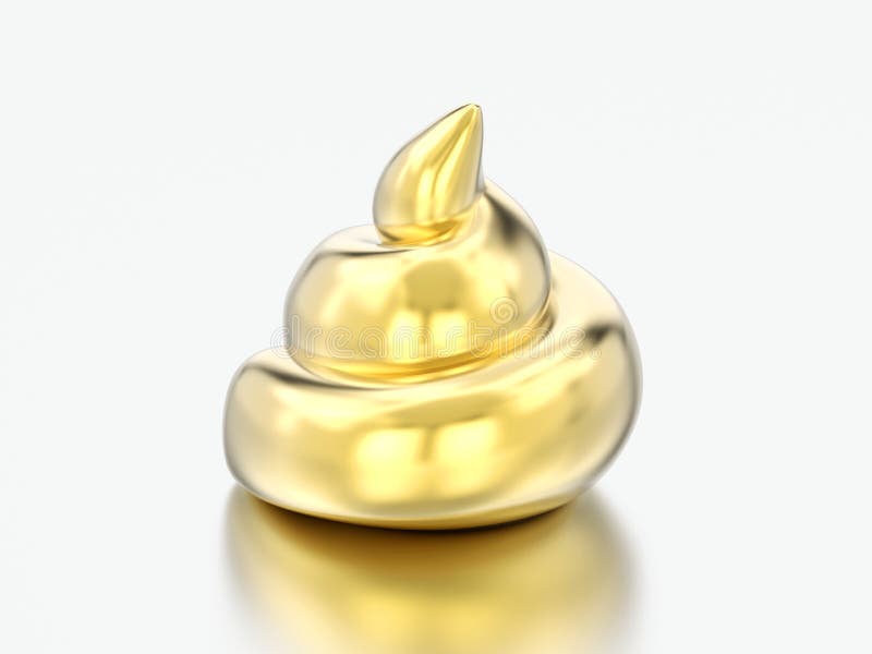 3D Poop pile stock illustration. Illustration of dirty 16074136