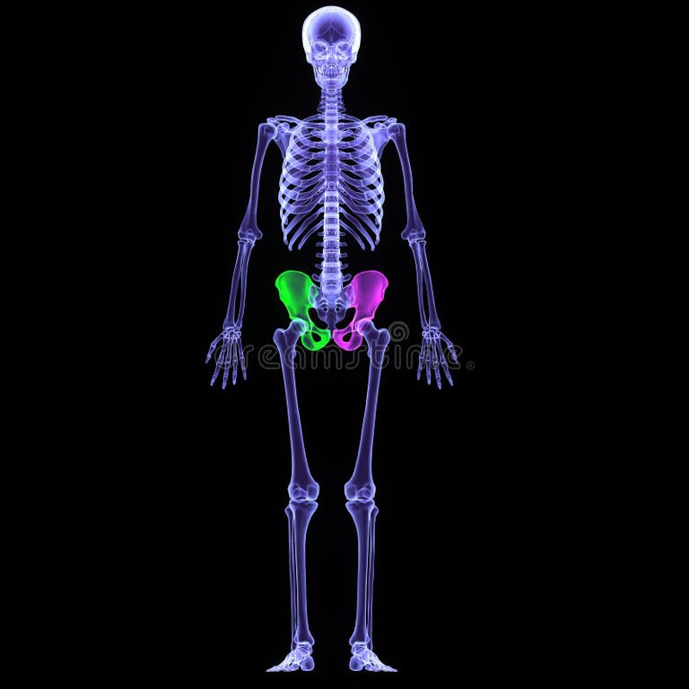 Human Skeletal Hips Stock Illustrations 64 Human Skeletal Hips Stock