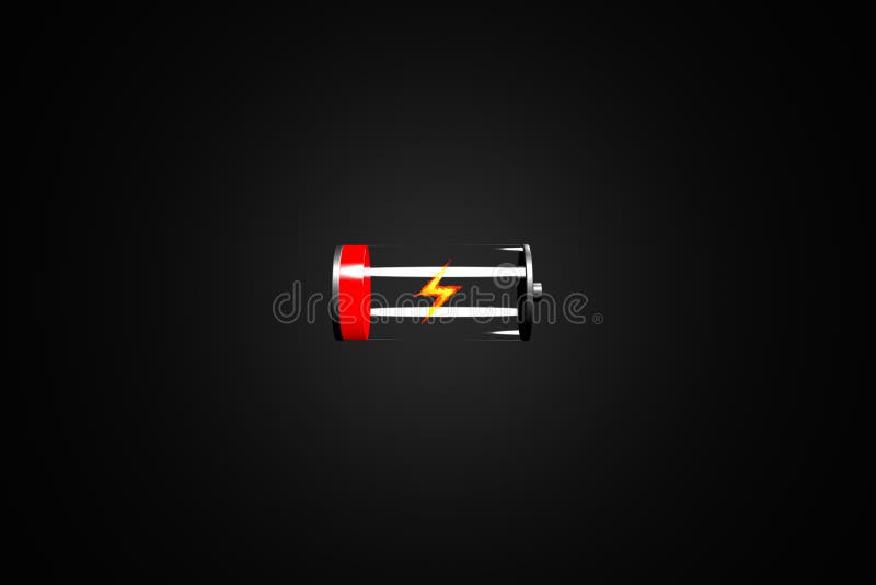 3d Illustration of a Low Battery on a Black Background Stock Illustration - Illustration of glossy, empty: 164140448 3d Illustration of a Low Battery on a Black Background Stock Illustration - Illustration of glossy, empty: 164140448