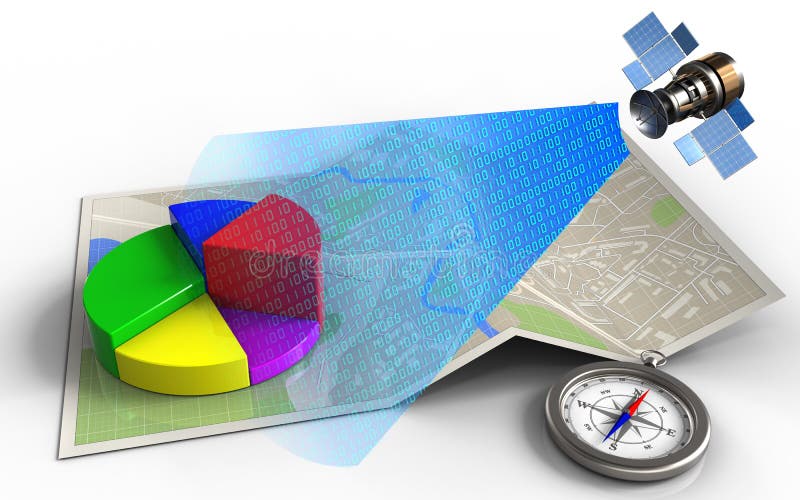 3d blank vector illustration