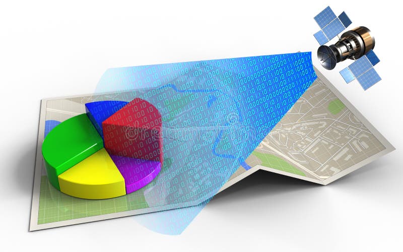 3d blank vector illustration