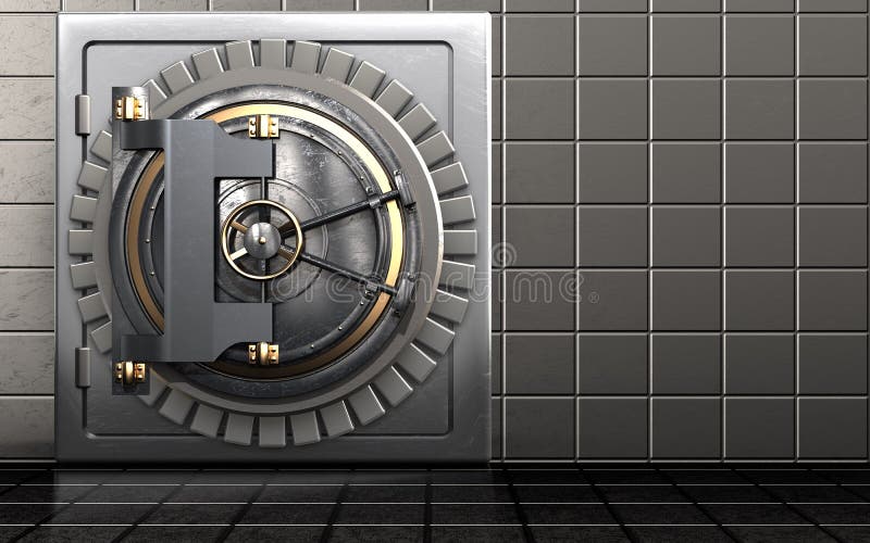 3d safe vault door