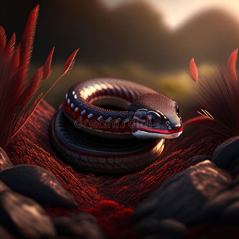 Snake 3d illustration Stock Photo by ©julos 4397060