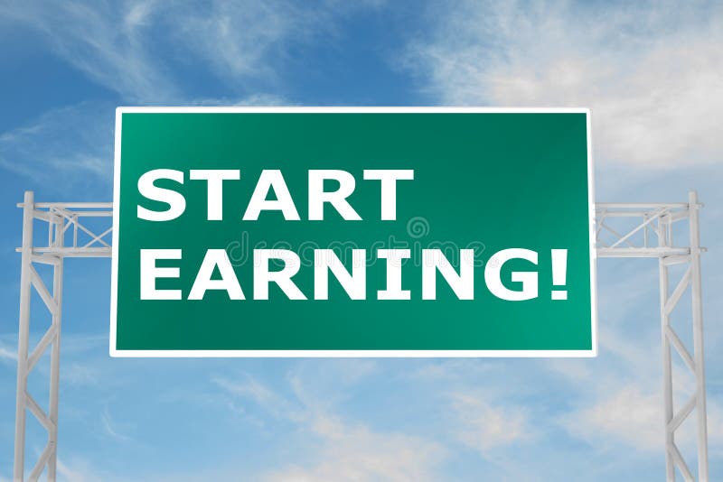 Earn start. Earning from successfully participated Projects.