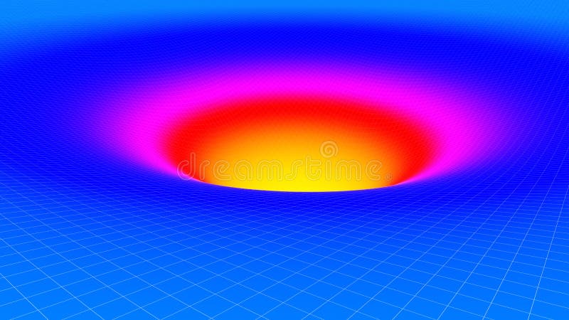 3D illustration of surface dimentional graph