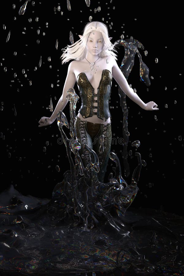 3D Illustration of a Water Fairy Stock Illustration - Illustration of female, attractive: 166285906 3D Illustration of a Water Fairy Stock Illustration - Illustration of female, attractive: 166285906