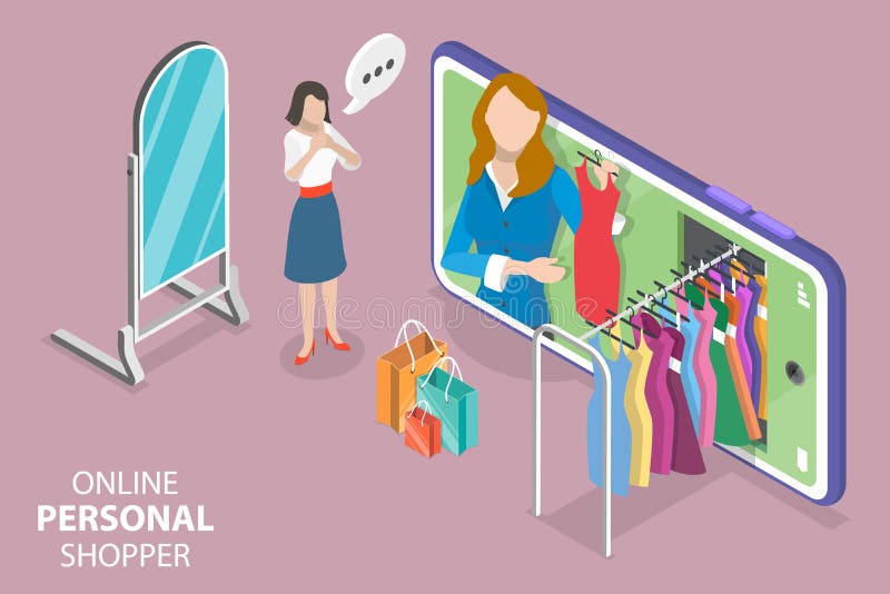 20+ Personal Shopper Illustrations, Royalty-Free Vector Graphics