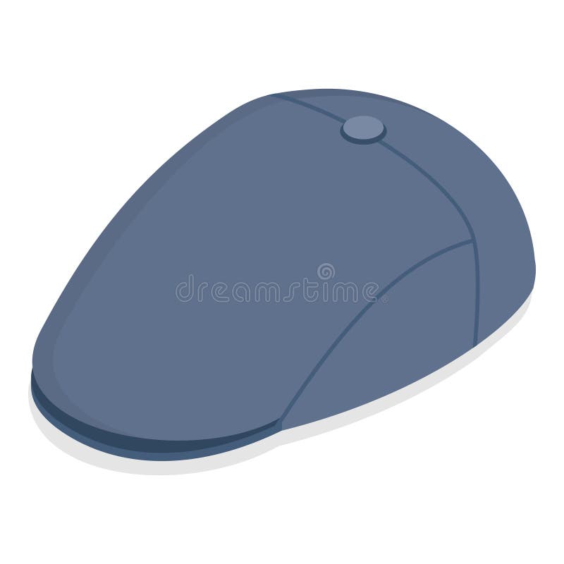 3D Isometric Flat Vector Set of Hats. Item 3 vector illustration