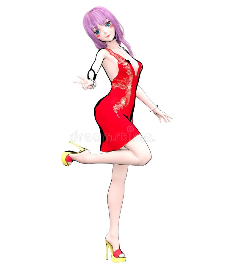 3D japanese anime girl stock illustration. Illustration of beautiful - 167402347 3D japanese anime girl stock illustration. Illustration of beautiful - 167402347