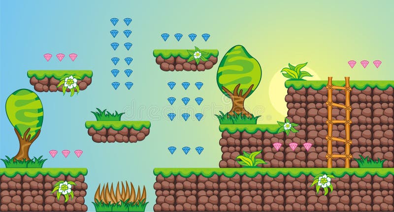 Vetores e ilustrações de Ativos jogos 2d para download gratuito