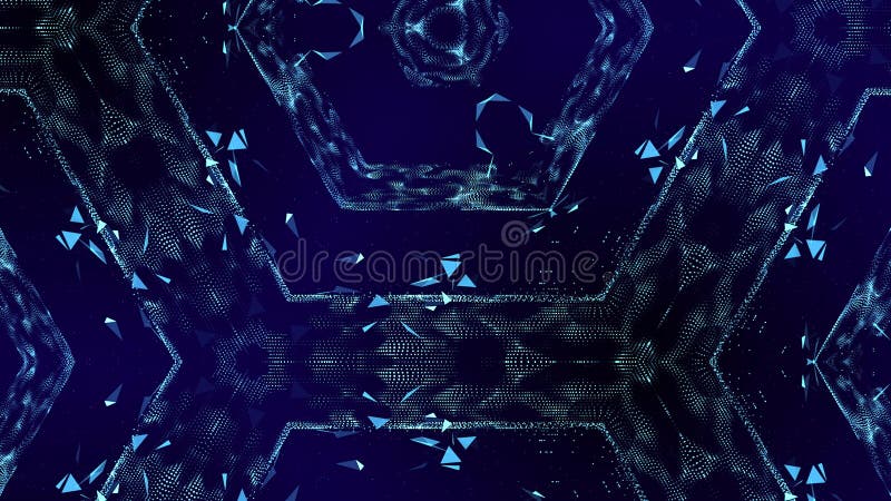3d kaleidoscop abstract fundal de transă psihedelică trippy art pentru a deschide al treilea ochi cu energie vizuală. royalty free illustration