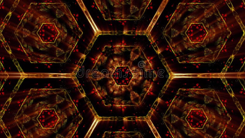 3d kaleidoscop abstract fundal de transă psihedelică trippy art pentru a deschide al treilea ochi cu energie vizuală. royalty free illustration