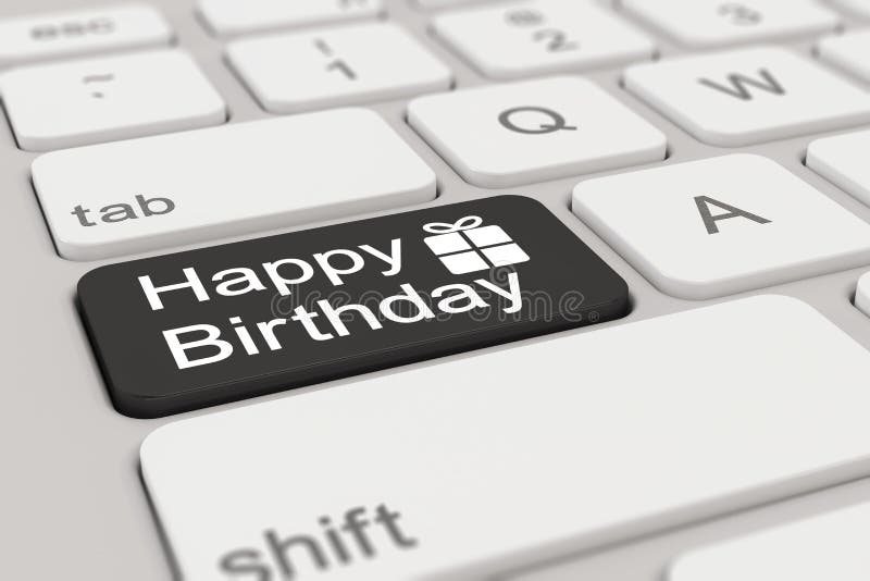 3d Keyboard Happy Birthday Red Stock Illustration Illustration Of Business Multimedia 3d Keyboard Happy Birthday Red Stock Illustration Illustration Of Business Multimedia