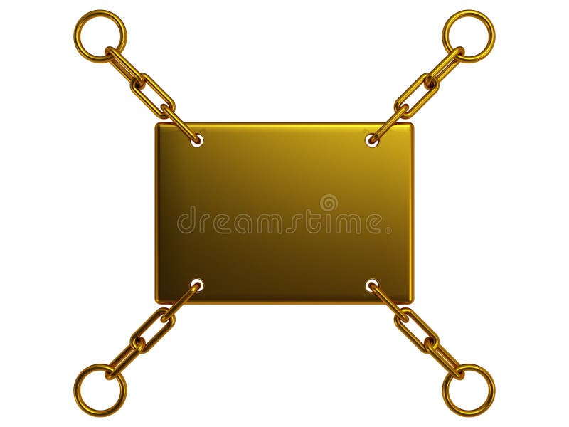 3D Label - place for an inscription vector illustration