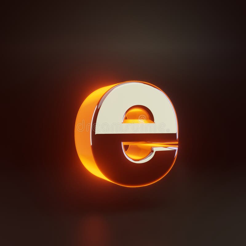3d Letter E Lowercase Glowing Glossy Metallic Font With Orange Lights Isolated On Black Background Stock Illustration Illustration Of Letter Reflection 3d Letter E Lowercase Glowing Glossy Metallic Font With Orange Lights Isolated On Black Background Stock Illustration Illustration Of Letter Reflection