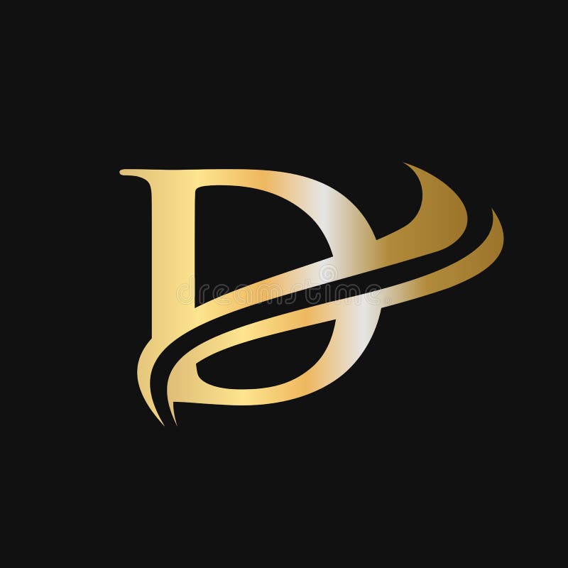 Golden Beauty Initial Letter D Stock Illustrations – 247 Golden Beauty ...