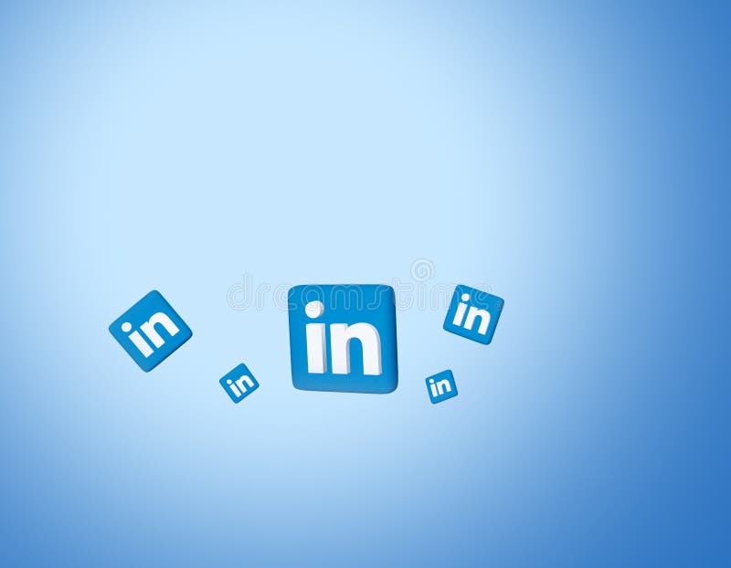 3d Linkedin Background or Banner Image Editorial Stock Photo - Illustration  of relaxing, linkedin: 257222308