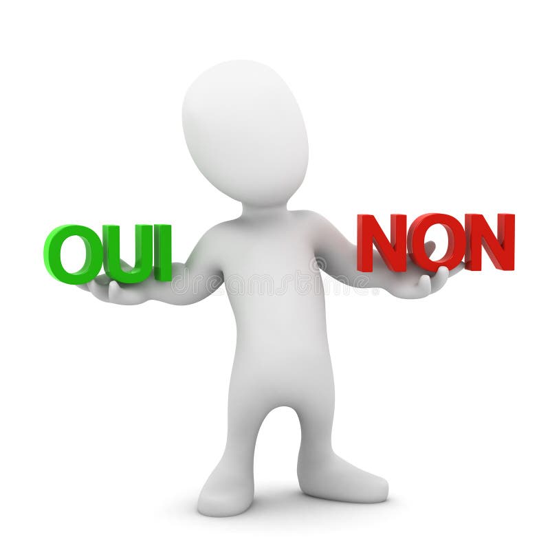 Oui French Language Mean Yes Vector Stock Vector (Royalty Free) 2351699841