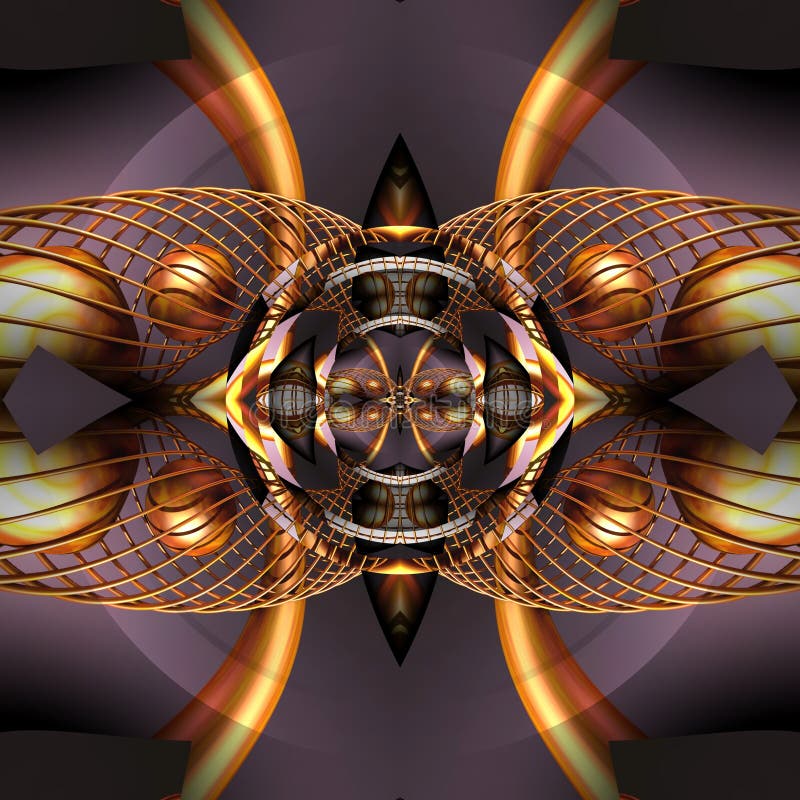 3D Luxury Gold Pattern Tile Stock Illustration Illustration of embossed, gold 124613775