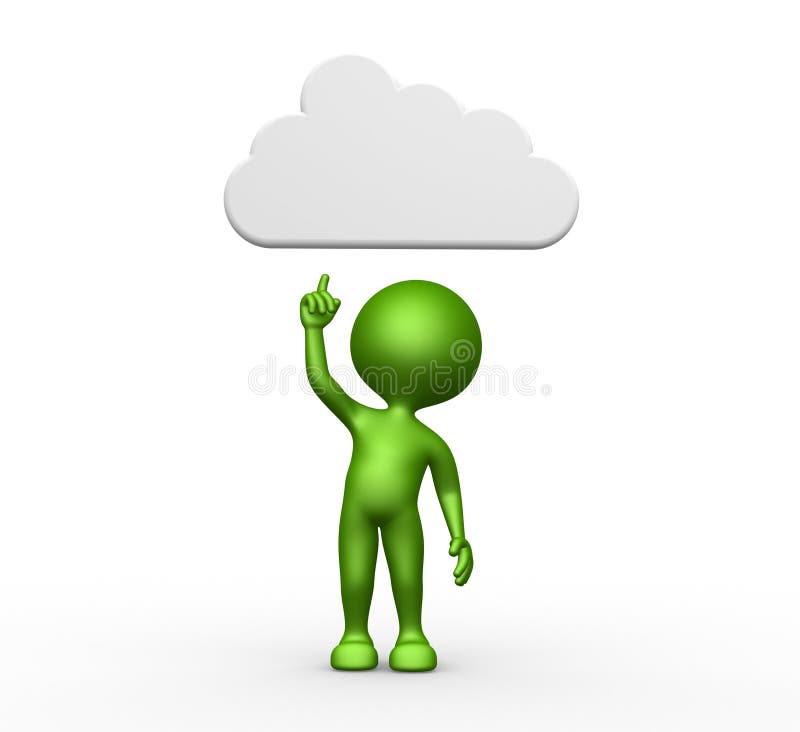 3d Man with a Cloud Overhead Stock Illustration - Illustration of idea, meteorology: 32590364 3d Man with a Cloud Overhead Stock Illustration - Illustration of idea, meteorology: 32590364