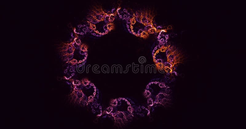 3d făcând tehnologia abstractă multicolor pentru fundal de lumină fractală și tapet. filtru abstract multicolor pentru Photoshop. vector illustration