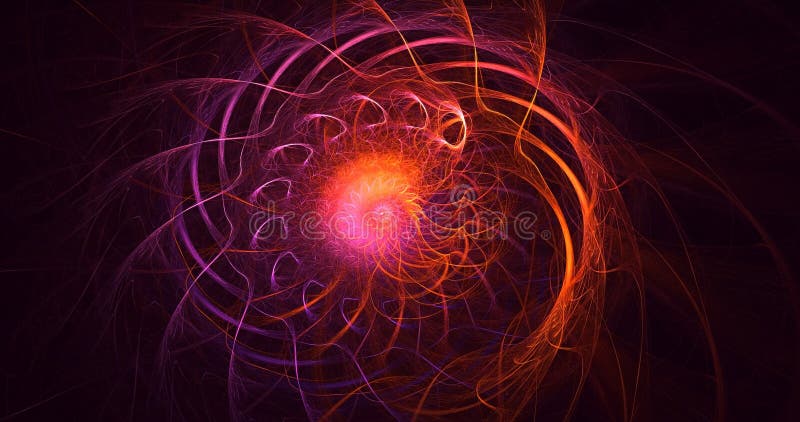 3d făcând ca tehnologia abstractă multicolor să fie fundal de lumină fractală și tapet. filtru abstract multicolor pentru Photosho stock illustration
