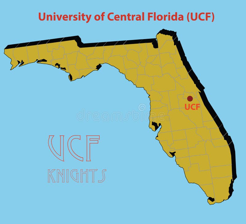 Map Of University Of Central Florida