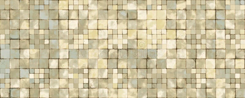 3d material cream cartoon brick wall texture royalty free illustration