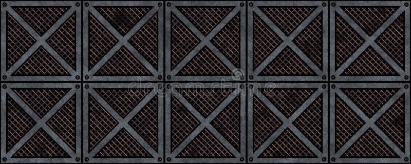 3d material factory rectangular plate texture royalty free illustration