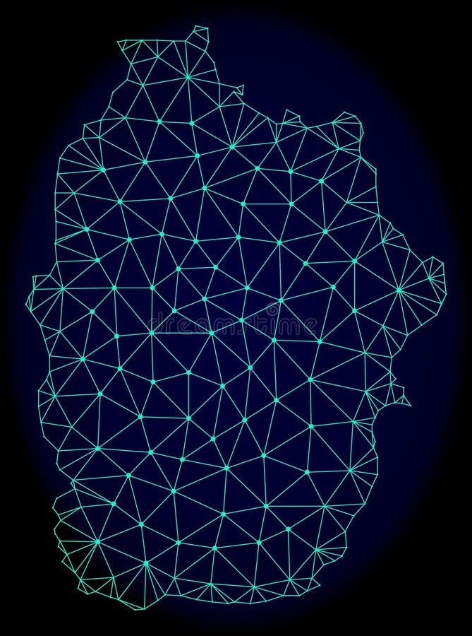 2D Mesh Vector Abstract Map poligonale delle Azzorre - isola del Flores illustrazione vettoriale 2D Mesh Vector Abstract Map poligonale delle Azzorre - isola del Flores illustrazione vettoriale